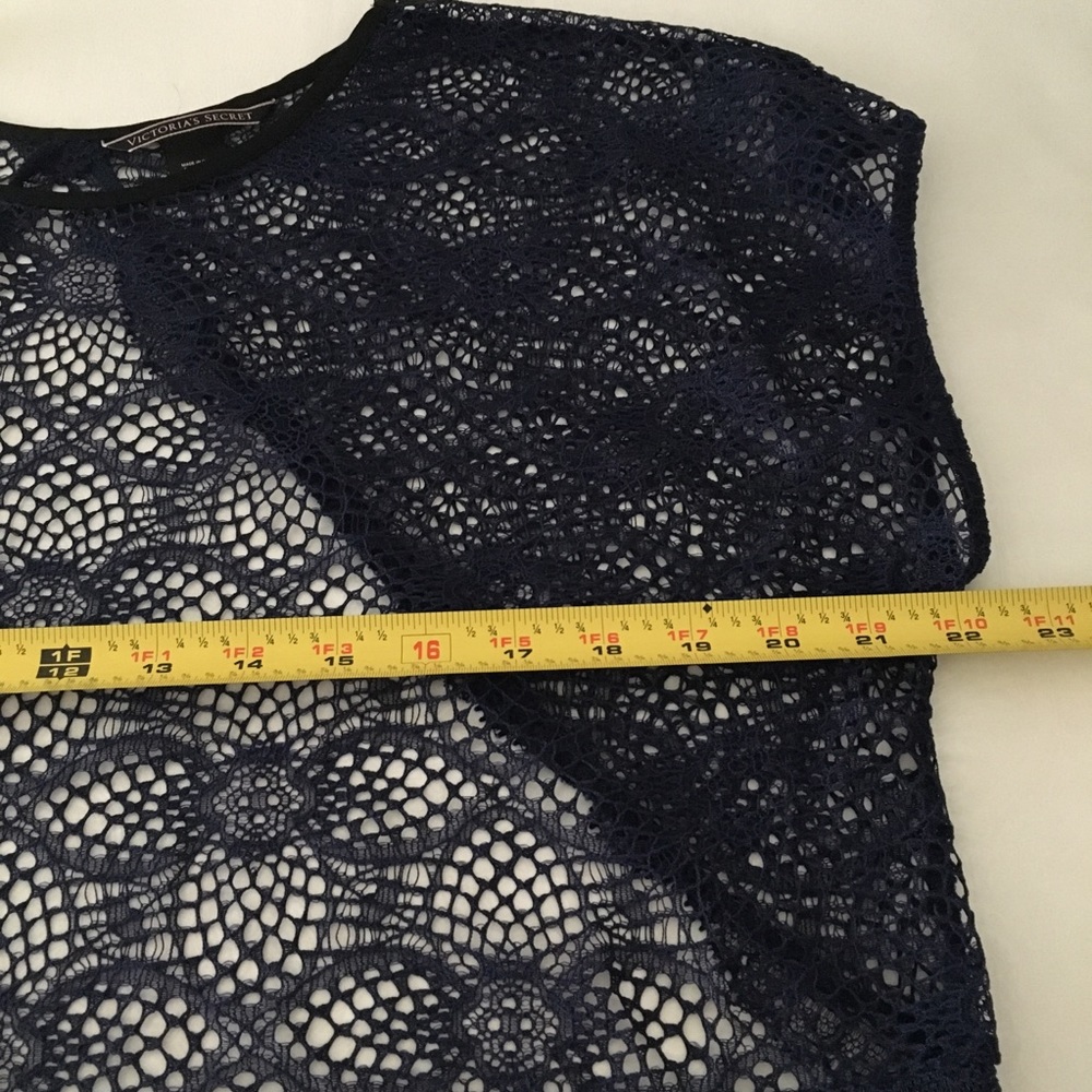 Navy blueVictoria’s Secret crochet lace be… - Picture 10 of 13